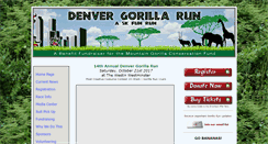 Desktop Screenshot of denvergorillarun.com